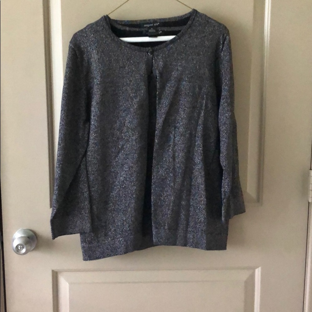 Cardigan and tank top shell